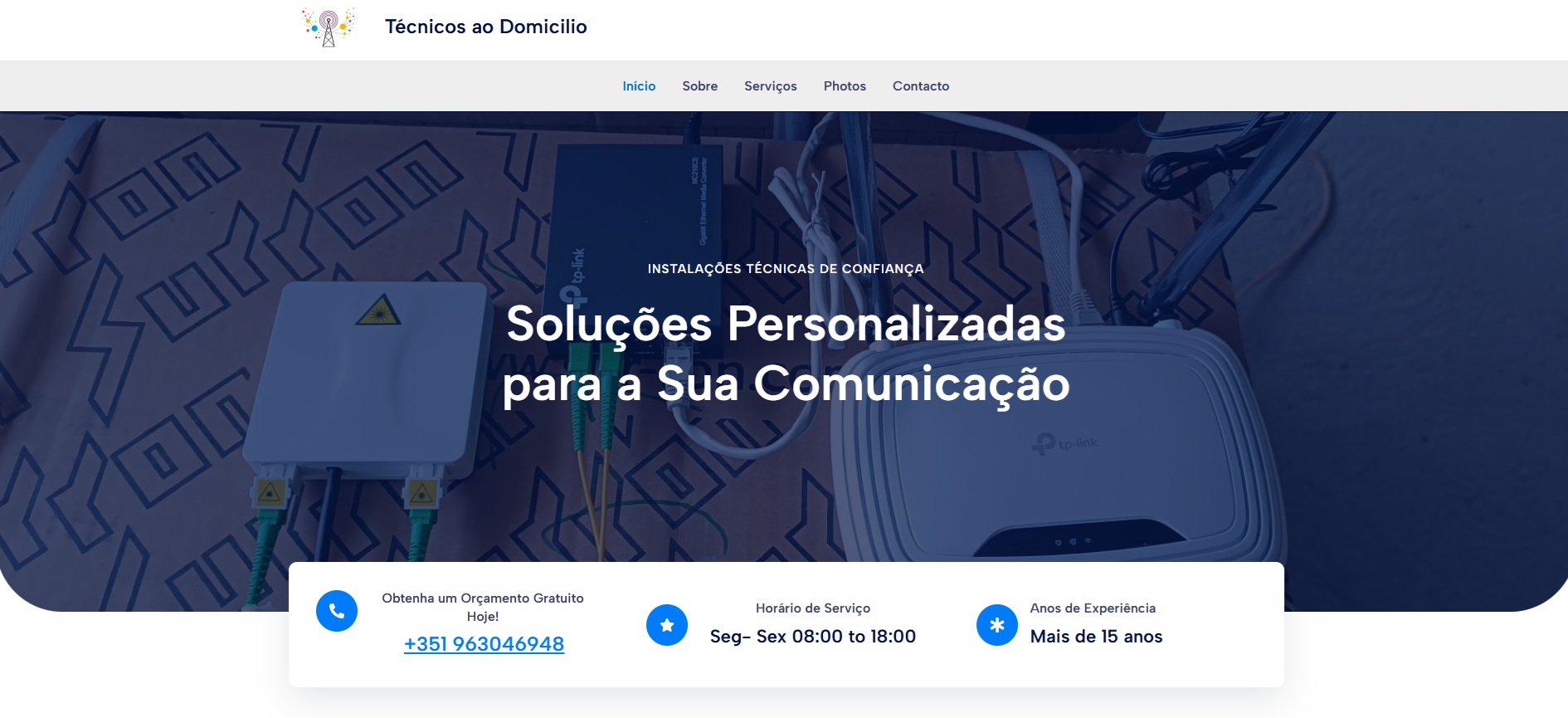 tecnicos ao domicilio